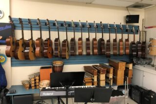 Des instruments de musique variés